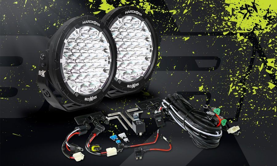 Круглые фары BZR-X Series 9″ LED DRL (пара)