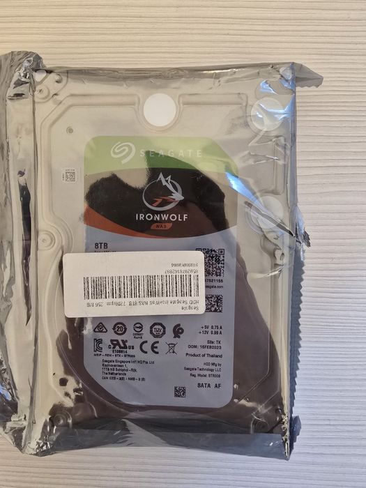 Hdd 8tb Seagate Iron Wolf