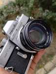Minolta SRT 101 JAPAN,obictiv 55 mm,+ etui