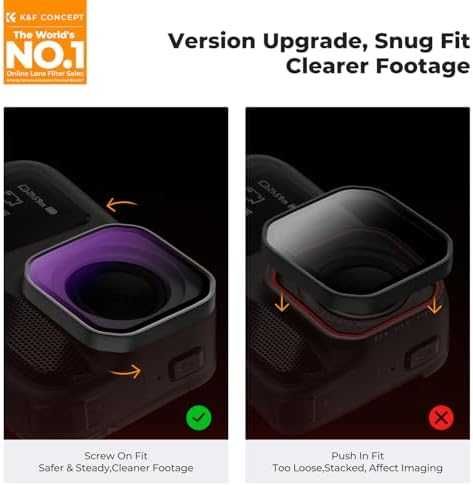 Нов Комплект 4 броя ND филтри Insta360 Ace Pro 2 – ND8 ND16 ND32 ND64