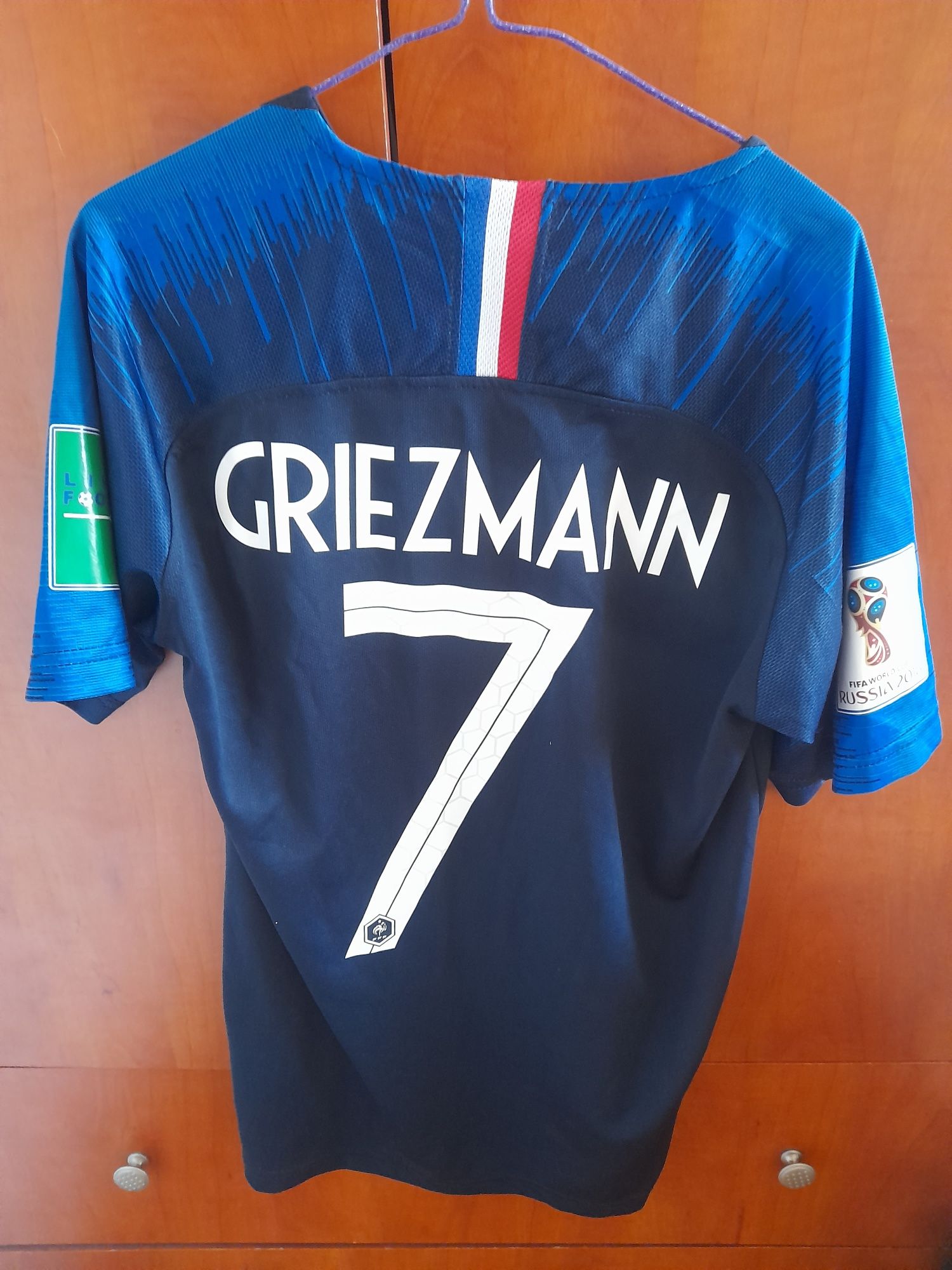 Tricou nationala Franței 2018 Rusia World Cup Griezmann nr 7 france
