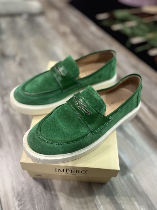 Дамски обувки естествена кожа и велур