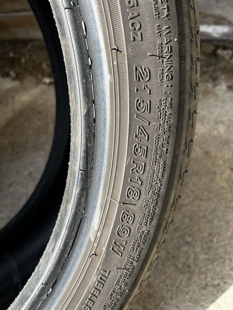 214/45/18 Bridgestone Turanza 4-5mm 2019