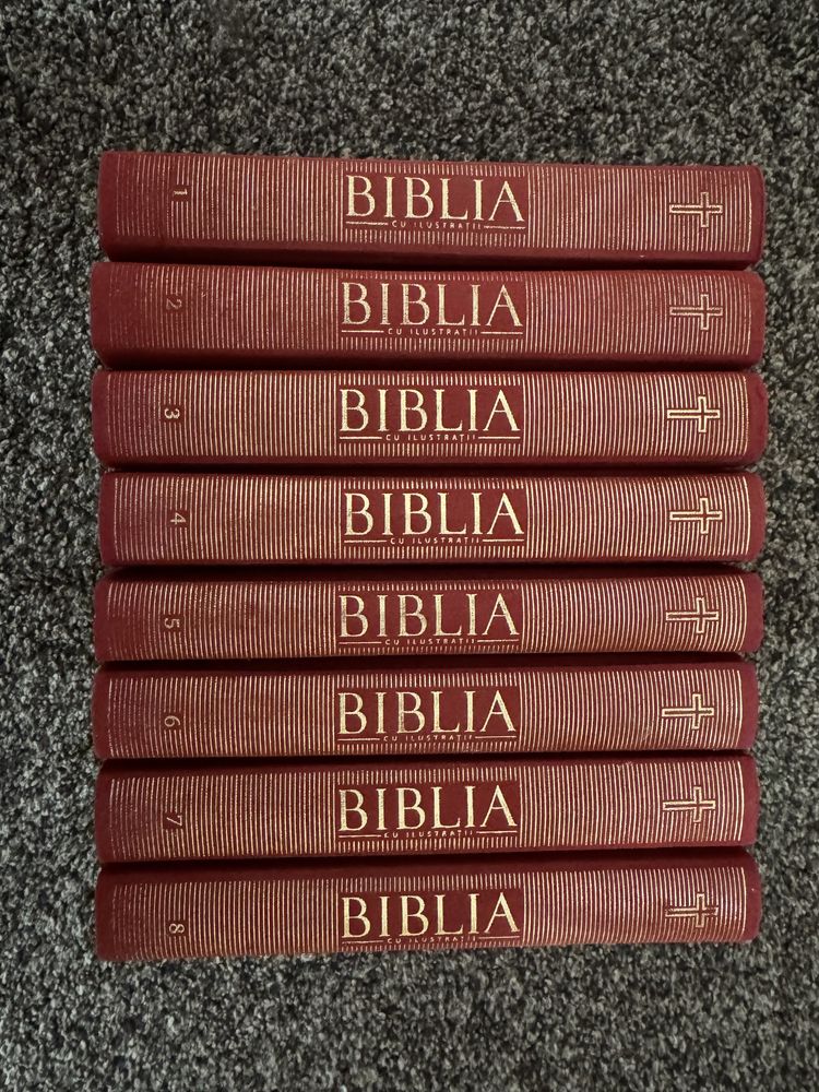 Biblia cu ilustratii - 8 volume
