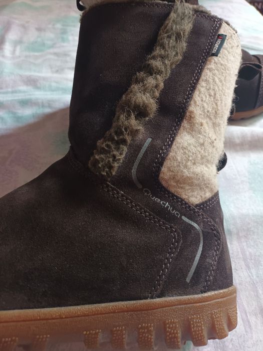 Зимни кожани ботушки Quechua 37н.