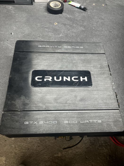 Incinta custom, Subwoofer, amplificator, condensator