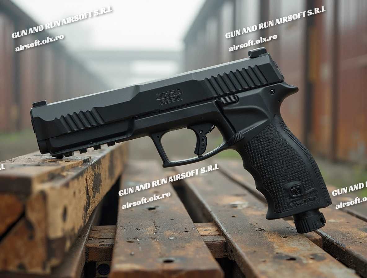 Pistol ~24J~ Modificat *PENTRU DAUNATOARE* Nou!! Airsoft Co2 Pusca HDP