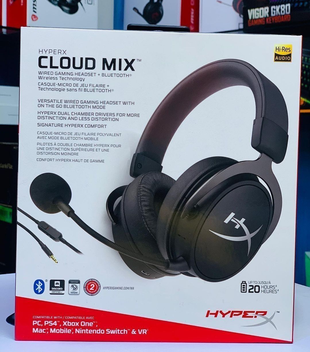 СКИДКА! Hyperx Cloud Mix Bluetooth-Проводные Наушники/Гарнитура