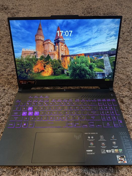 Laptop Gaming ASUS TUF AMD Ryzen™ 7 si NVIDIA® GeForce RTX™ 4060