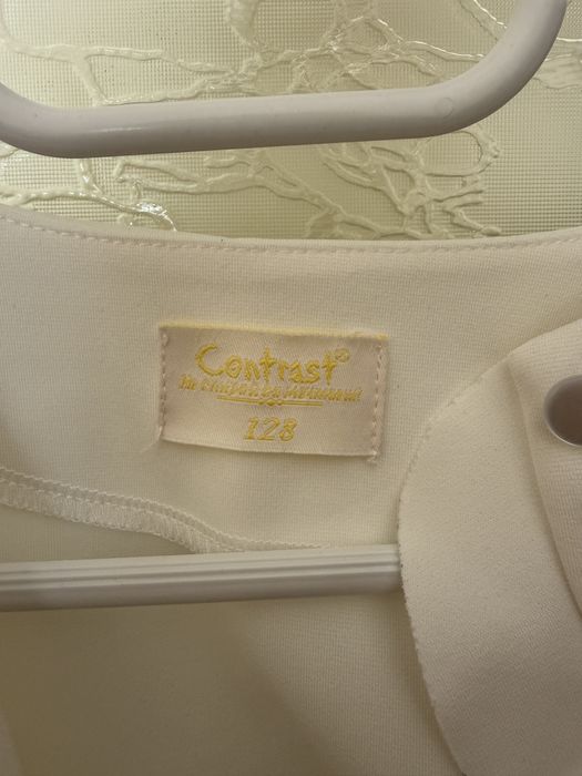 Детско болеро бяло в номер 128