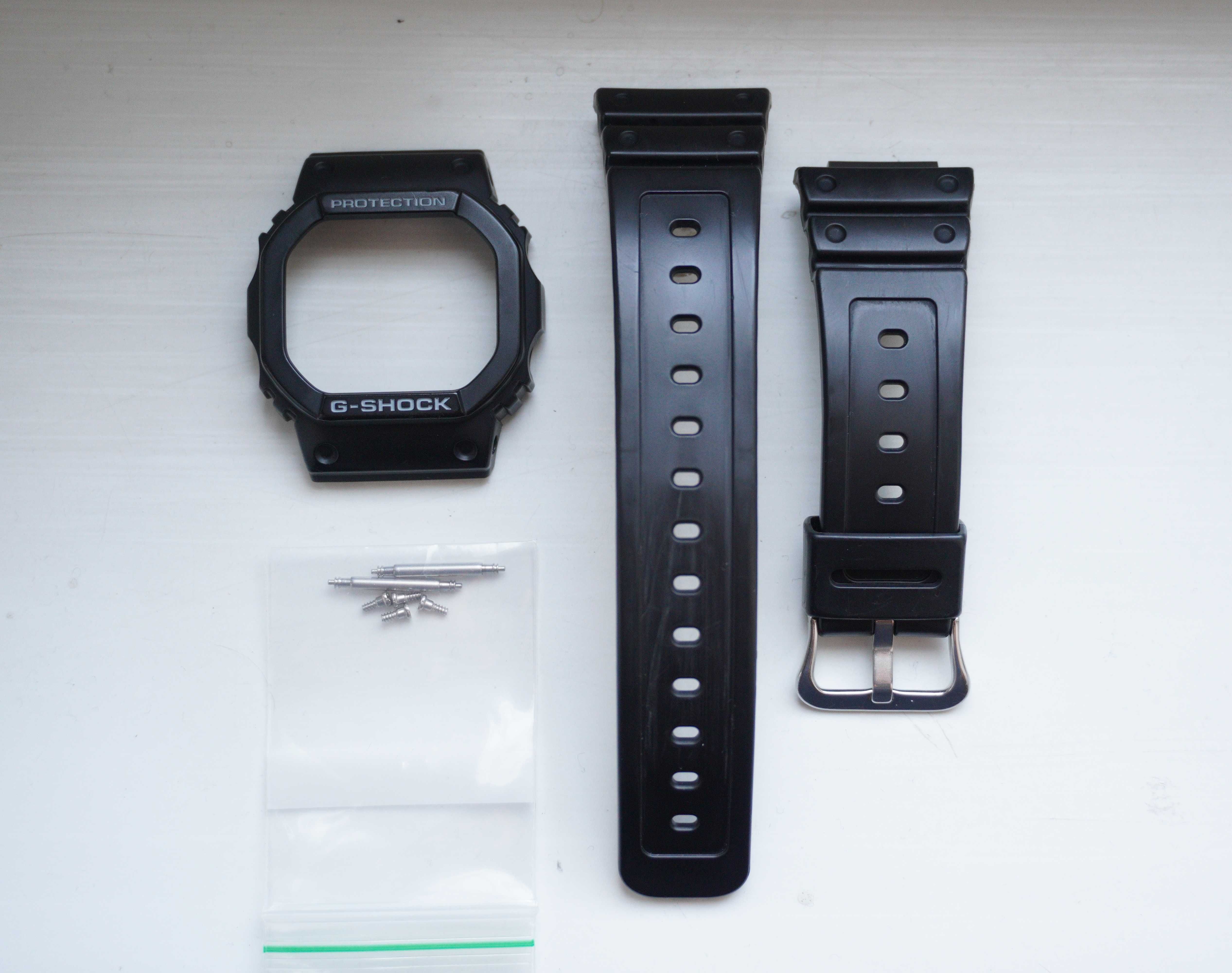 Безель и ремешок Casio DW 5600
