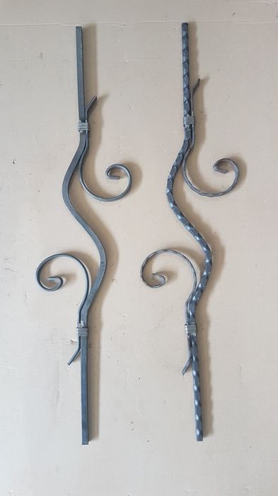 Ковано желязо - декоративни елементи за парапети, врати и огради