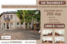 Spațiu Comercial, localizare excelentă, cu parcare privată inclusă