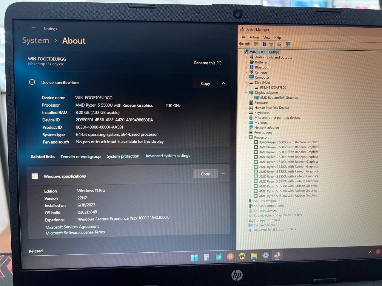 HP 15s 3oy garantiya