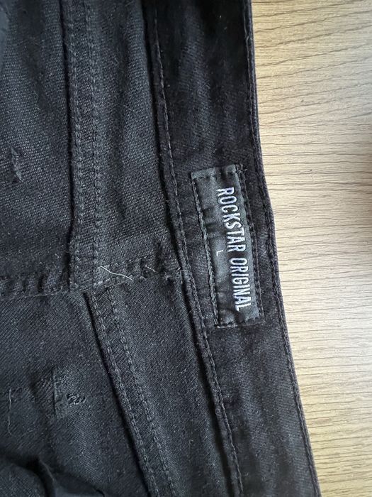 Pantalon Rockstar Original Zariyah Black Stacked Flare Jean