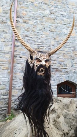 Mască Halloween - Tradițională din Germania ( Krampus )