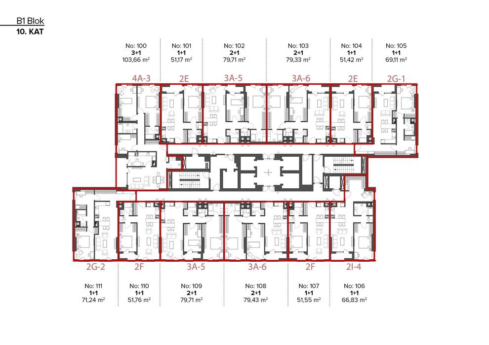 Tashwell 4-комнатная 103,66м2 ул. Шота Руставели