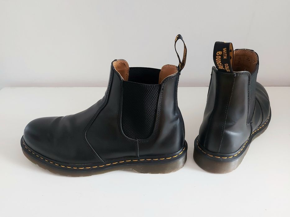 Dr.Martens, 46 номер ,стелка 30см. Кожени боти. Отлично състояние.