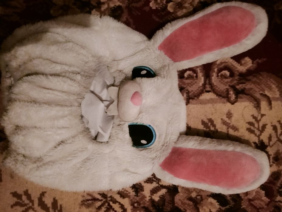 Чехол зайчик белый