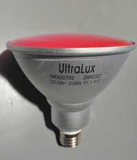 Червена лампаPar-RED ,,Ultralux,, 220V, E-27Q, 20W