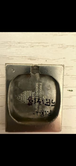 Omega Vintige palcat cu aur de 18k