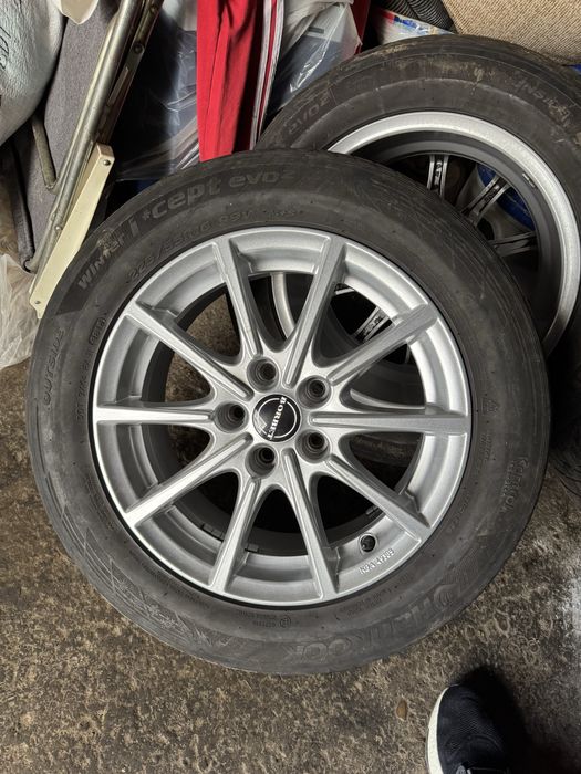 Jante Borbet R16 5x112 + cauciucuri