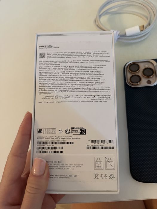 Vand Iphone 16 Pro Max , Desert Titanium, 1TB, ulilizat