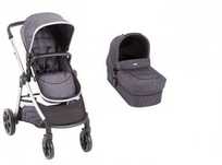 Carucior combinat 2 in 1 Kikka Boo - Maui Grey