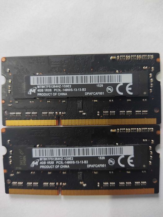 8gb ddr3 (2х4) 1Rx8 14900S 1866