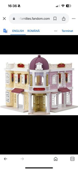 Grand departament store sylvanian families