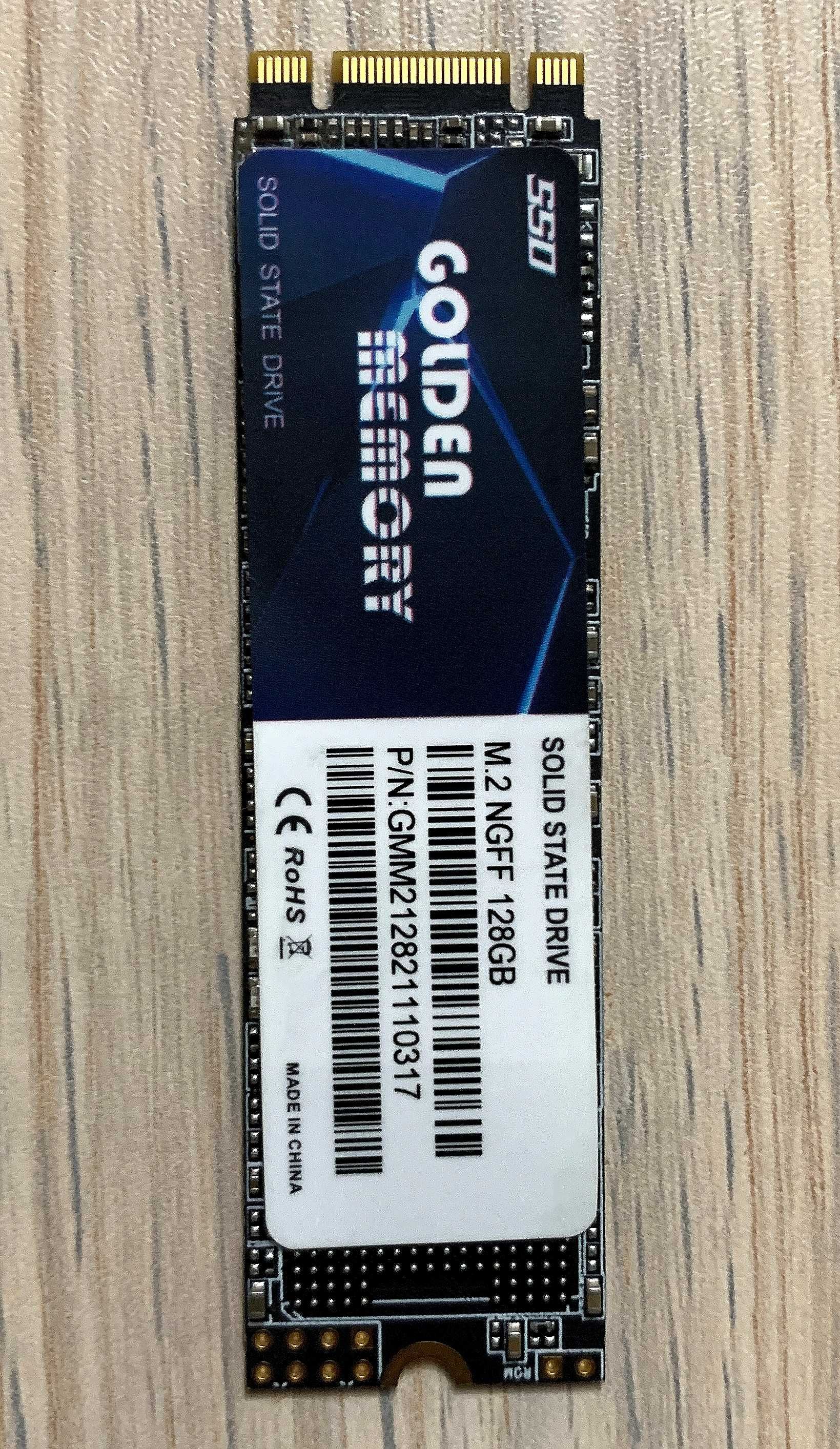 SSD M.2 NVMe Golden Memory 128 GB