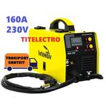 Aparat sudura cu fir sarma MIG 160i argon CO2 sarma flux fara gaz