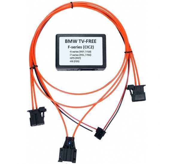 Modul TV FREE Video in Miscare Bmw CIC F10 F11 F01 F02 F07 F12 X3 F25