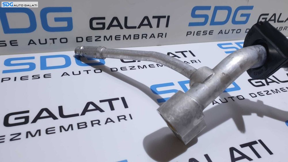 Furtun Conducta Compresor Radiator AC Aer Conditionat Clima Audi Q7 3.0 TDI BUN BUG CASA CASB CATA CCMA 2007 - 2009 Cod 7L6820743F