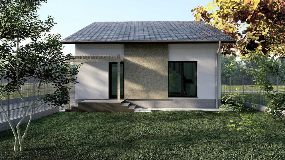 Casă Individuală Modernă, 140 mp, 400 mp Teren. La cheie!