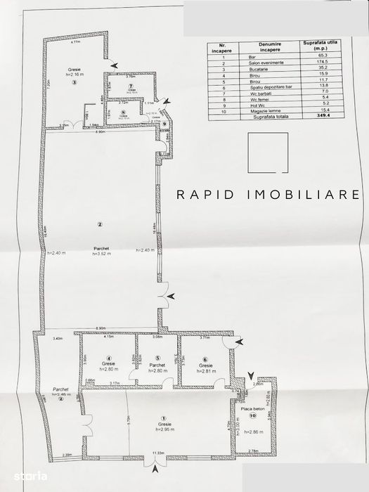 De Vanzare Spatiu Comercial - Bar + Salon Evenimente