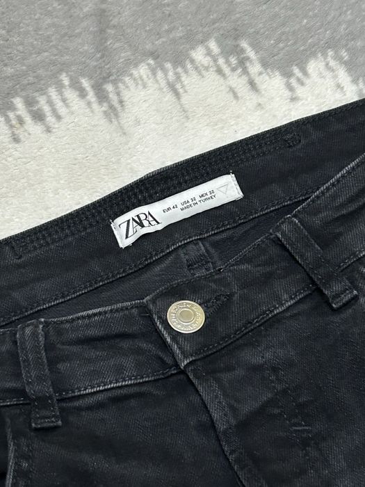 Bershka Slim Fit Ripped Jeans