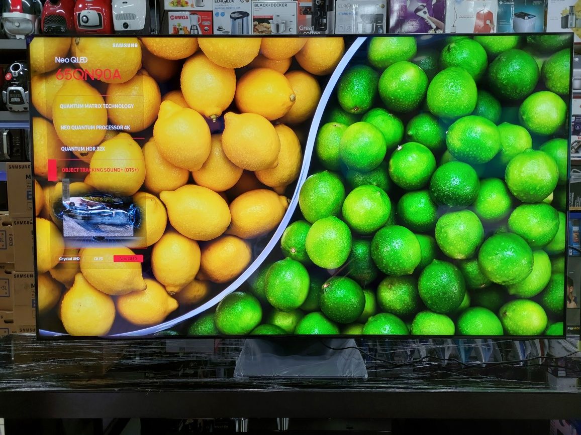 Телевизор Neo QLED Samsung QE-65QN90A 65" (Новинка 2021) Mini Led