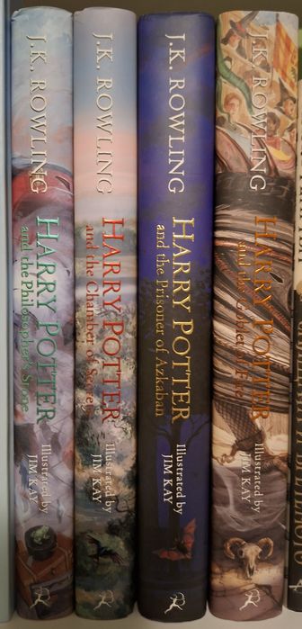 Илюстрирани издания Harry Potter на английски език