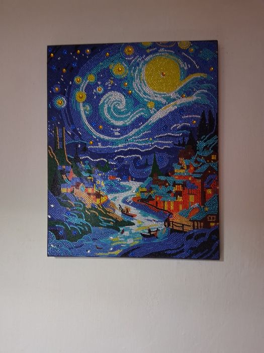 Tablou realizat manual