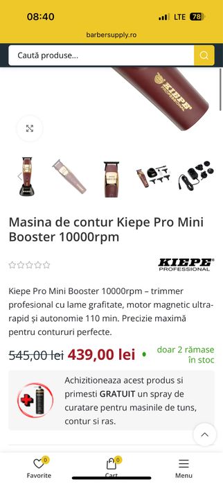Trimmer Kiepe Pro