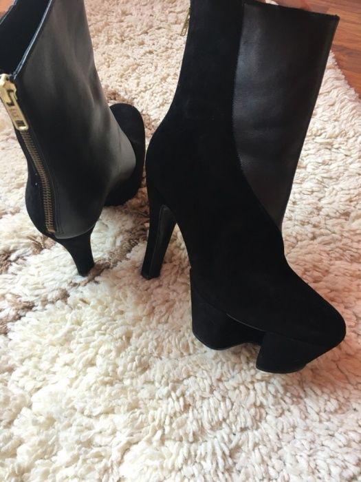 Botine piele mar 38