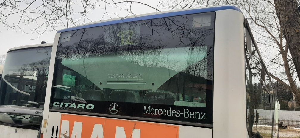 Luneta/geam spate autobuz Mercedes Citaro