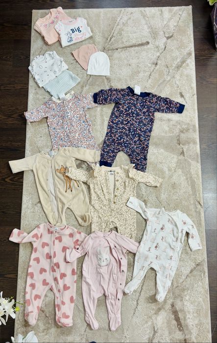 Lot salopete bebe hm 62