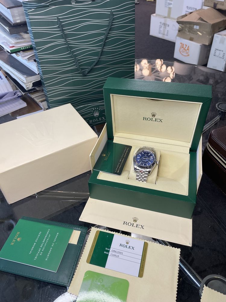 Rolex 42 MM Sky Dweller Ocean Blue