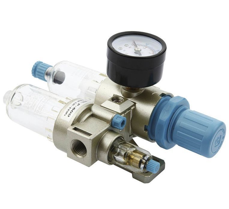 Separator apa si lubrifiere cu regulator de presiune 1/4 p-600