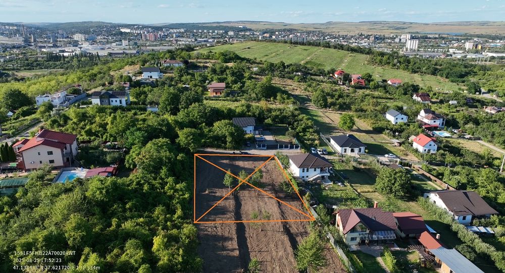 Teren intravilan Bucium 1.200 mp PUZ aprobat utilități Preț sub piață