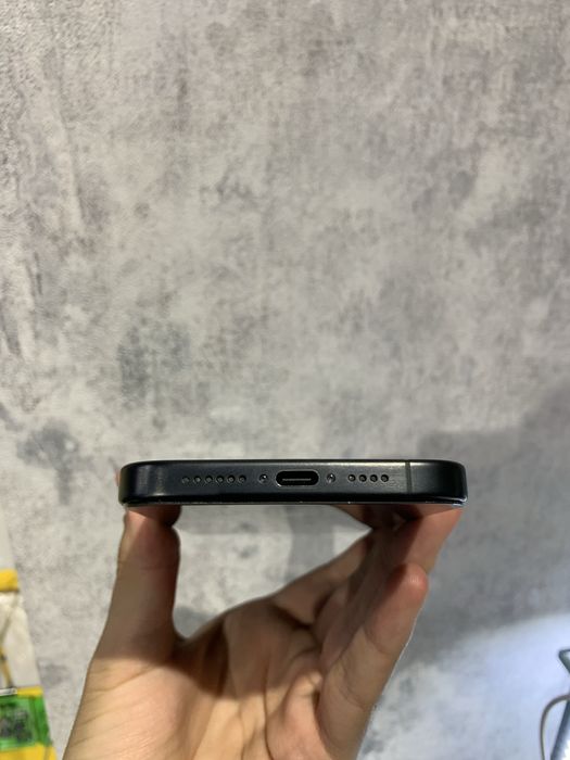 Iphone 15 pro max black 95% 256 gb