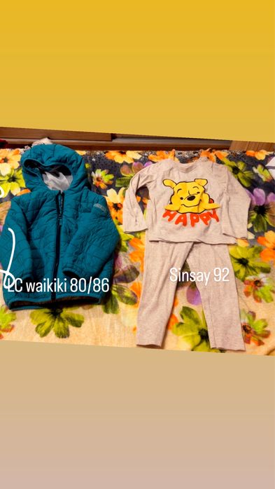 Lot hainute bebe , marimea 74,80,86