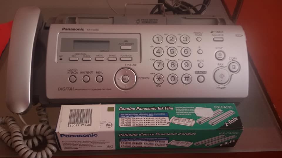 Телефон/факс Panasonic KX-FC258FX